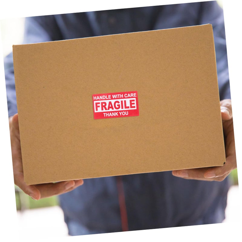 Fragile Warning Stickers 3 Rolls Strong Adhesive Easy Peel For Shipping Moving Storage - Image 5