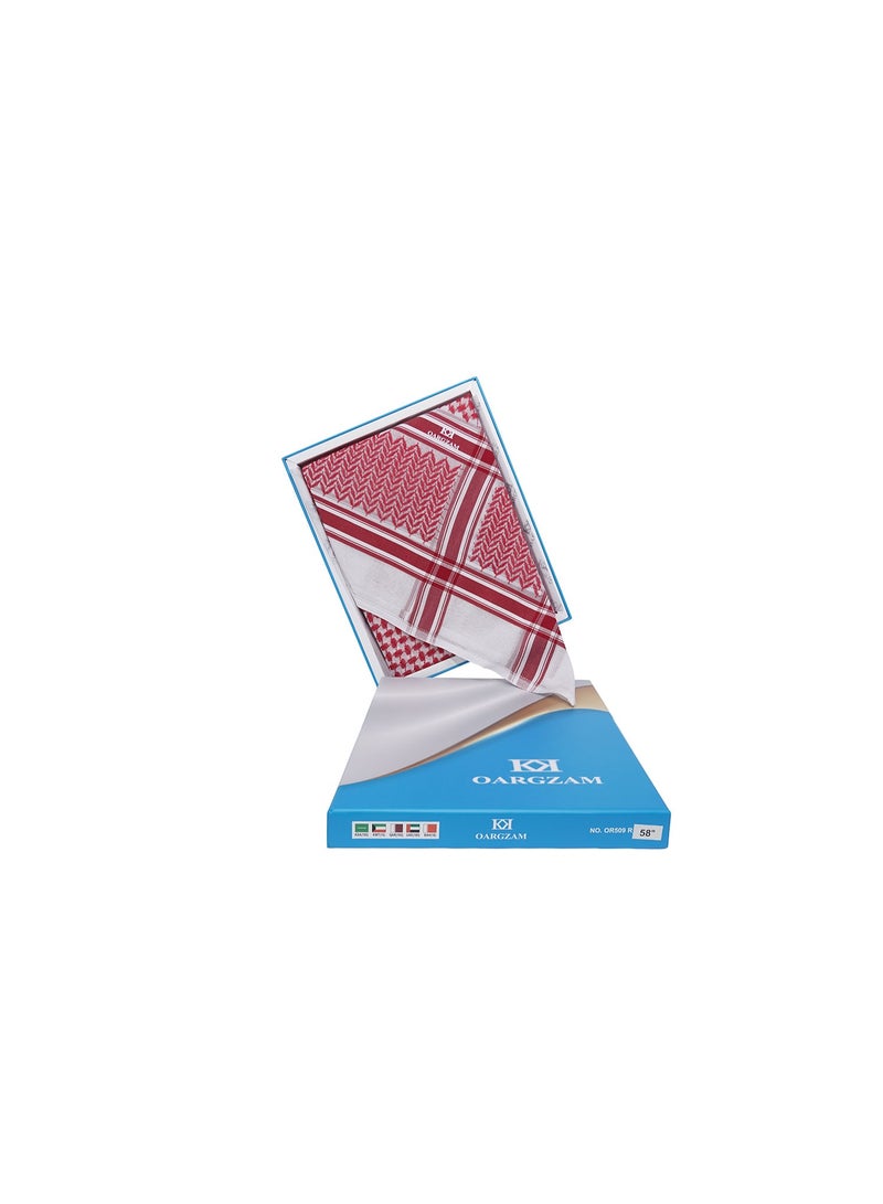 oargzam Men's OARGZAM Red Shemagh OR509 R - Image 3