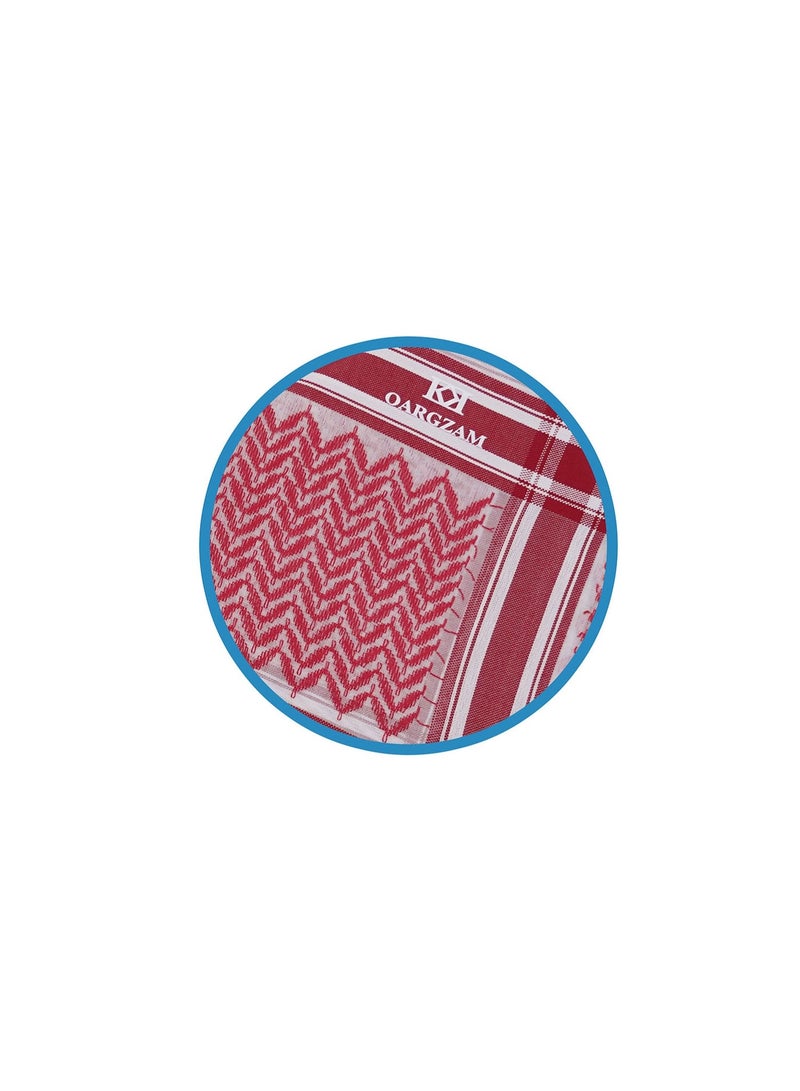 oargzam Men's OARGZAM Red Shemagh OR509 R - Image 2