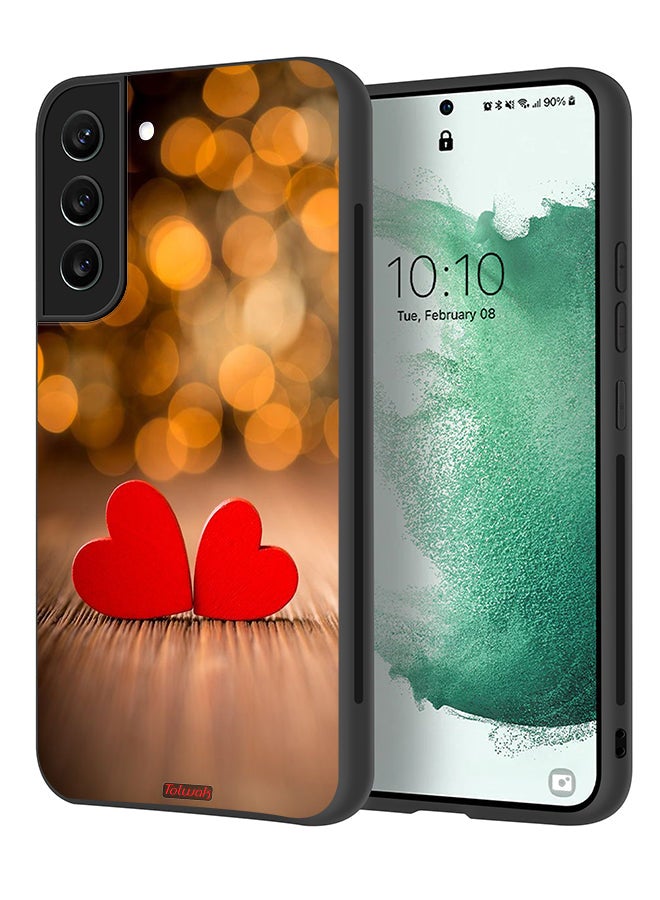 Tolwak Samsung Galaxy S21 FE 5G Protective Case Cover Two Beautiful Hearts - Image 1