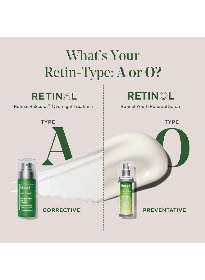 Murad Retinal Resculpt Overnight Treatment - Resurgence Anti-Aging Serum For Lines And Wrinkles - Image 4