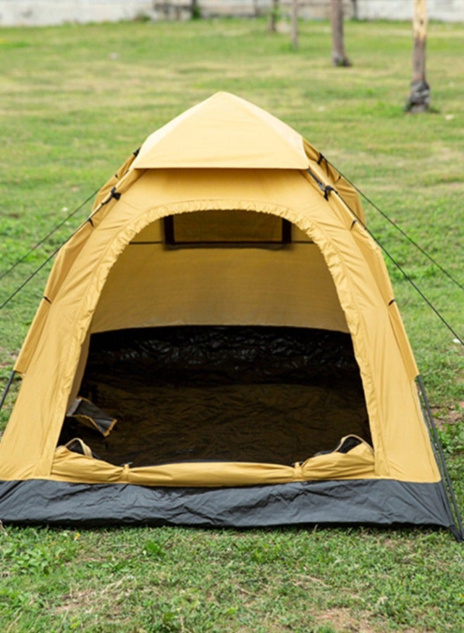 دي بي تي خيمة رحلات تلقائية نايلون، خيمة اتوماتيك، رملي، مقاس 200*135*115 سم - Image 2