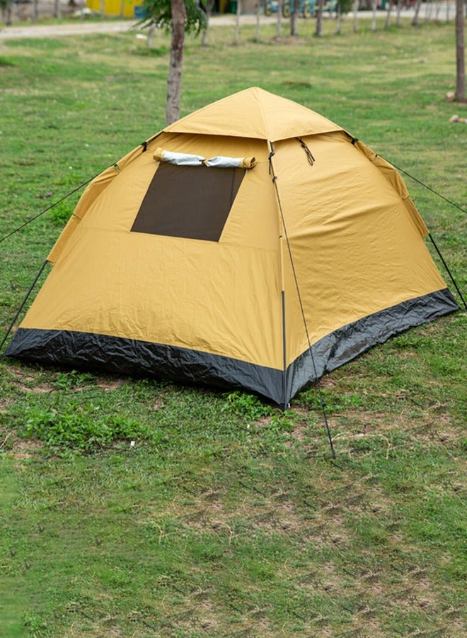 دي بي تي خيمة رحلات تلقائية نايلون، خيمة اتوماتيك، رملي، مقاس 200*135*115 سم - Image 3