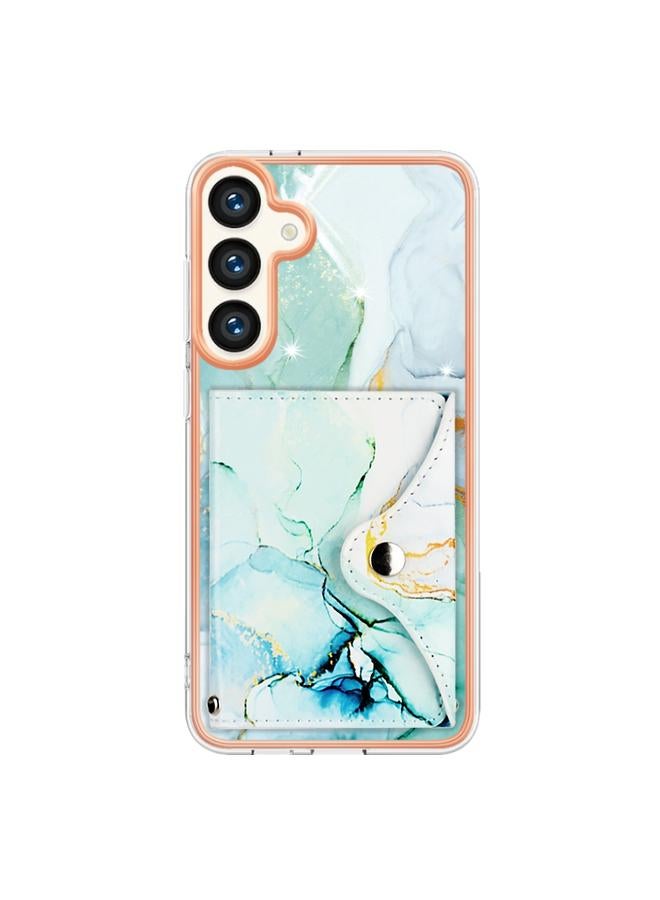 S-TOP Case For Samsung Galaxy S24+ 5G Marble Pattern IMD Card Slot Phone Case - Image 3