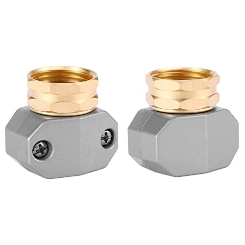 Sanpaint Zinc and Aluminum Female Coupling, Fits All 5/8-Inch and 3/4-Inch Garden Hose Repair Fitting, 2 Pack - Image 4
