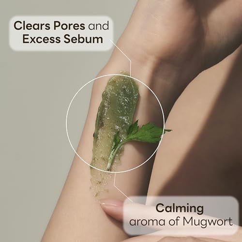 molvany Mugwort Heating Therapy pack I Reduce Puffiness with heat, Clean the pores and control sebum, Calming skin, Wash-off facial mask 100g/3.52 oz - Image 4