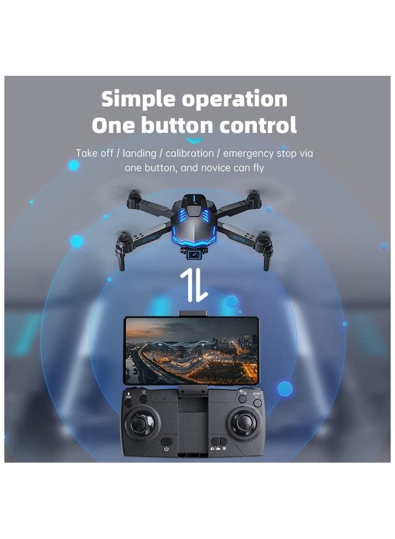 lekikpo Drone with Camera for Kids and Adults, RC Quadcopter Foldable Drone for Beginners, Toys Gifts for Boys and Girls  - Image 4