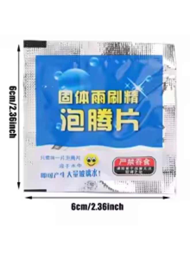 Windshield Cleaner Car Effervescent 8 Tablets Windscreen Window Glass Wiper Dust - Image 1