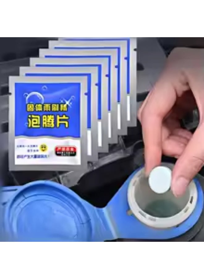 Windshield Cleaner Car Effervescent 8 Tablets Windscreen Window Glass Wiper Dust - Image 2