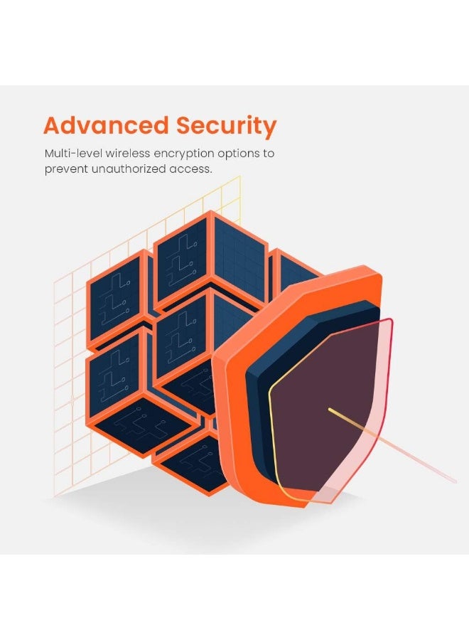 Tenda N301 Wireless N300 Router for Small and Medium Cases (300 Mbps, 1 x 100 Mbps WAN Port, 3 x 100 Mbps LAN Ports, WPS, WISP Client, Easy Installation Original UK plug - Image 3