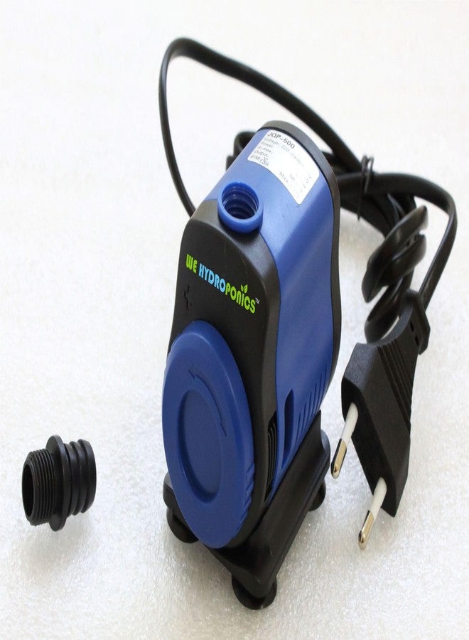 WE Hydroponics Submersible pumps super noiceless for Hydroponics, Desert air cooler, Fountain, aquarium, Ponds and diy projects, under water motor (JQP-500L/H,5W) 0.9m head - Image 2