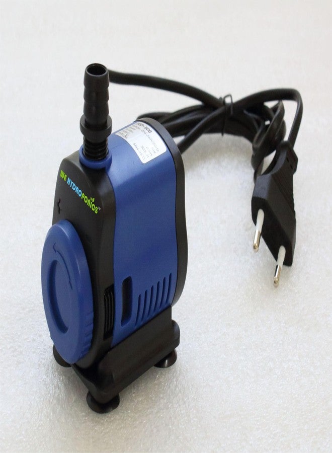 WE Hydroponics Submersible pumps super noiceless for Hydroponics, Desert air cooler, Fountain, aquarium, Ponds and diy projects, under water motor (JQP-500L/H,5W) 0.9m head - Image 1