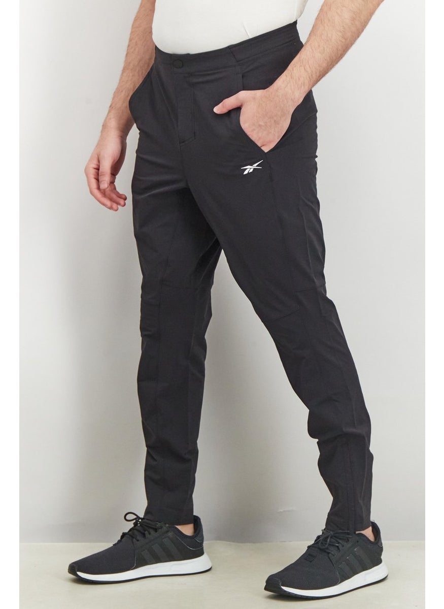 Reebok Men Sportwear Fit Brand Logo Sweatpants, Black  - Image 4