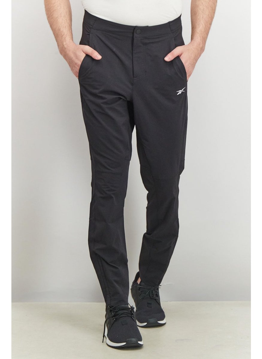 Reebok Men Sportwear Fit Brand Logo Sweatpants, Black  - Image 1