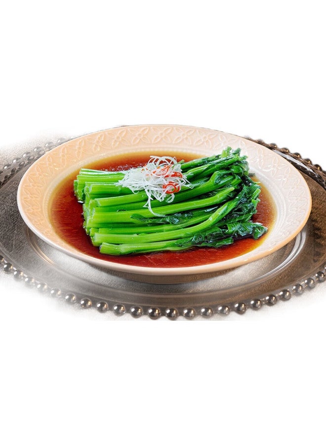 JD.com Jd Jingzao Plate Set, Housewarming Porcelain Dinnerware Set For Home, Embossed Fen Dan Bai Lu, 8-Inch Dinner Plates *2 - Image 2