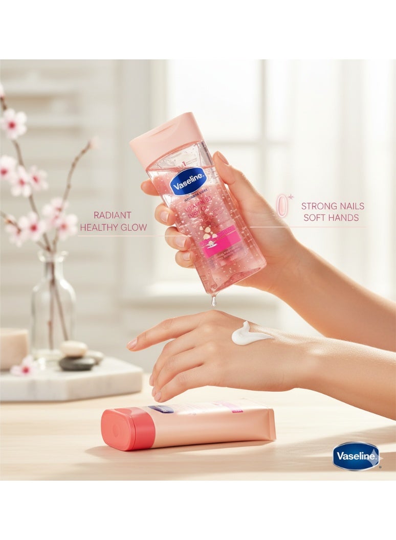Vaseline Healthy Skin & Nail Care Set (Body Oil with Vitamin B3 and Hand Cream with Keratin) - Image 2