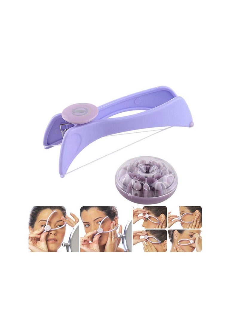 إزالة شعر الحواجب والوجه والجسم بالخيط،  مذهل في المنزل لإزالة الشعر بسرعة وبدون ألم باستخدام تقنية الخيط القديمة لإزالة كل شعر الوجه غير المرغوب فيه - Image 3