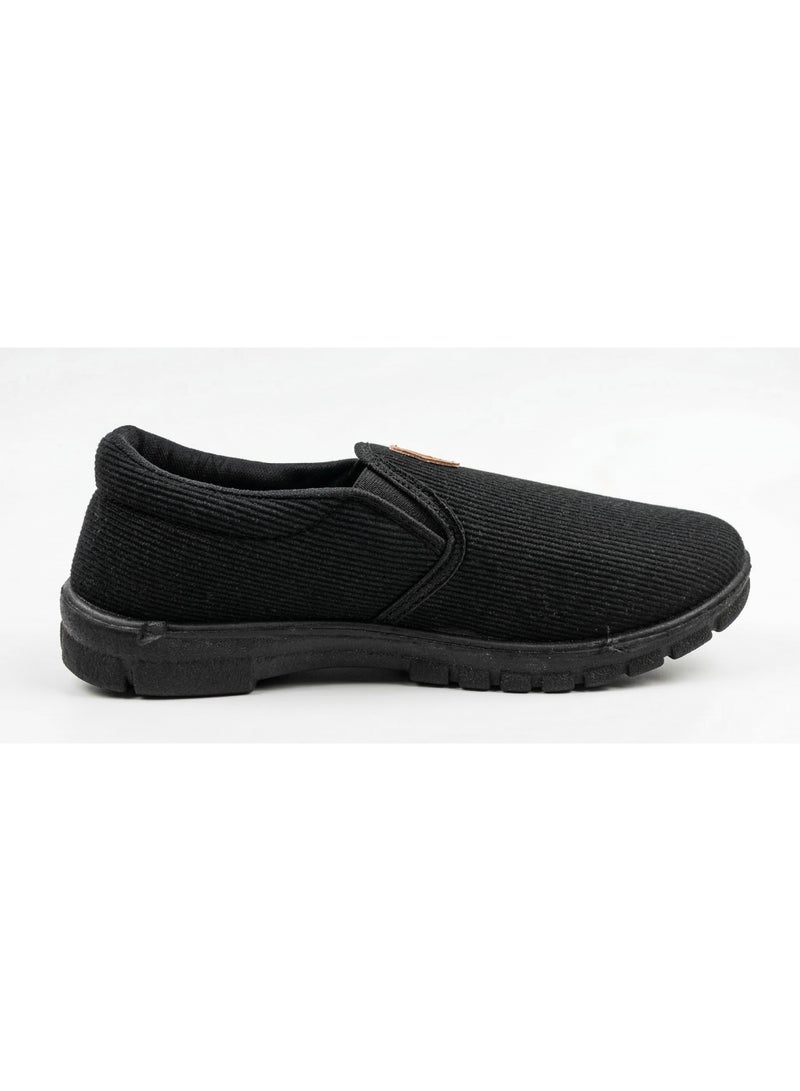 ORDER FlexPro Men's Casual Canvas Shoes - Lightweight, Breathable, and Comfortable Sneakers - Black - Image 3