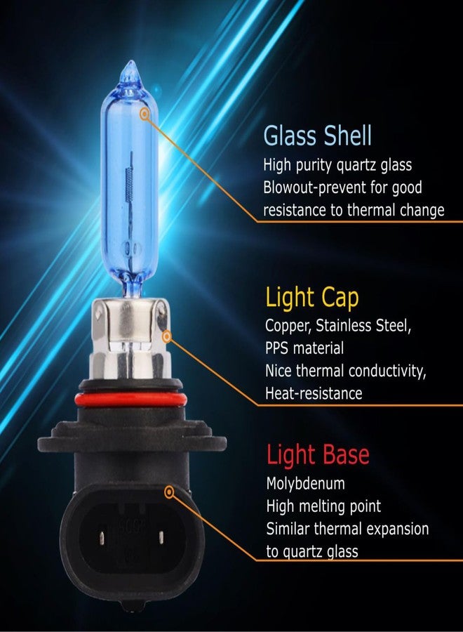 Sinoparcel 9012/HIR2 Halogen High and Low Beam Headlight Bulbs, More Brightness Replacement for Standard 55W Bulb,Pack of 2 - Image 3