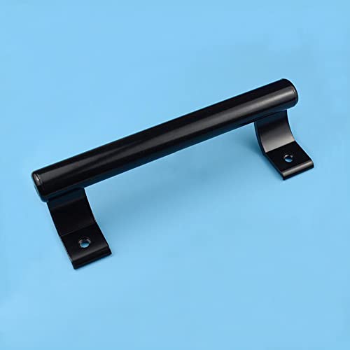 WANLIAN Aluminum Alloy Sliding Door Handle - Modern Black Metal Handle for Balcony, Bathroom, Closet Doors - Image 4