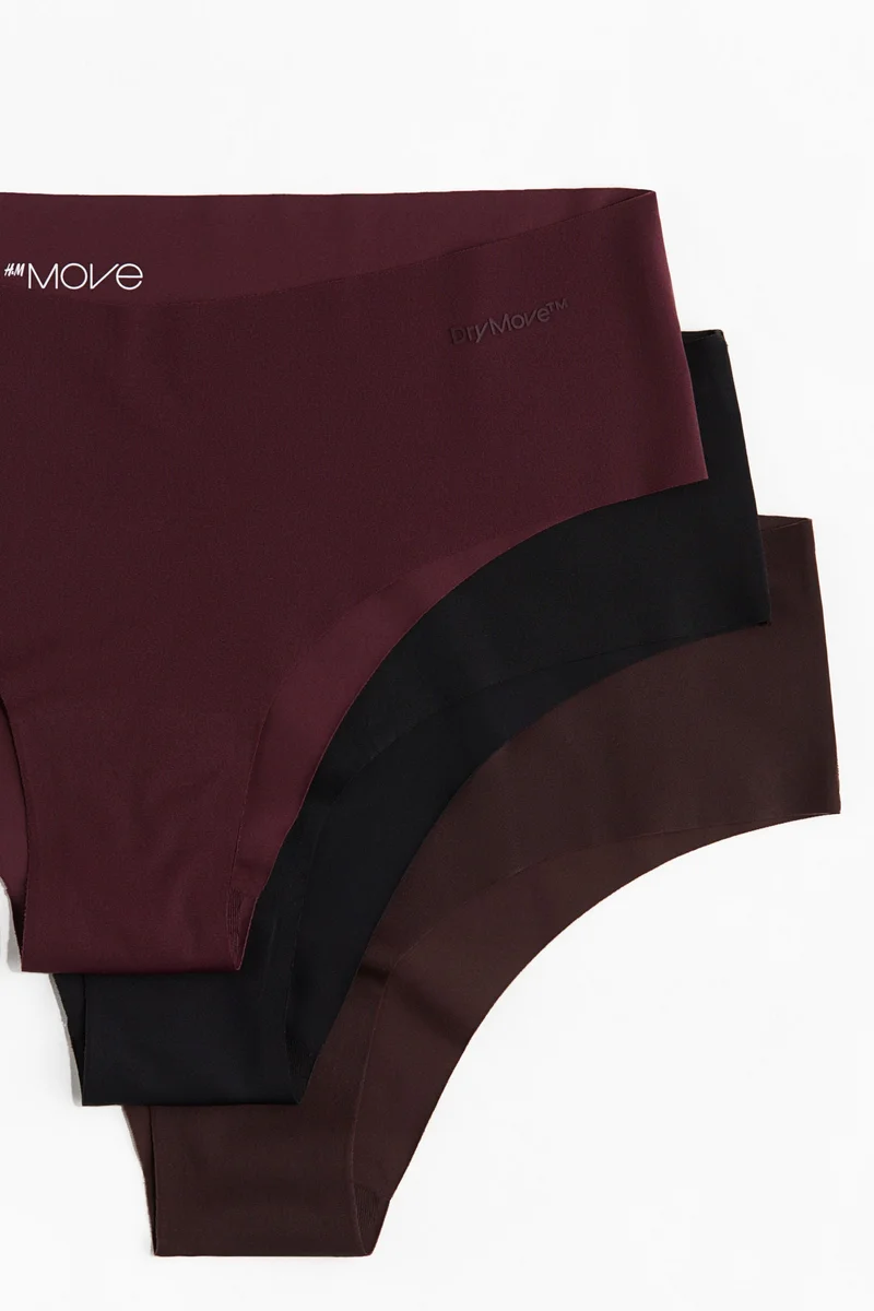 H&M 3-pack DryMove™ Sports hipster briefs