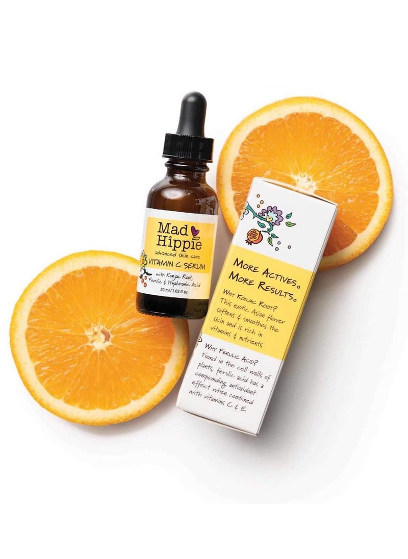 Mad Hippie - Mad Hippie Skin Care Products, Vitamin C Serum, 8 Actives, 1.02 fl oz (30 ml) - Image 1