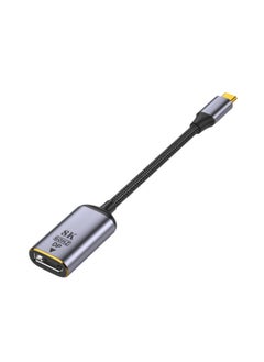 Gold-plated Type-c Revolution Mini DP Female Short Line HD Same Screen Support Two-way Projection Screen 8K @ 60Hz-Color:C Revolution DP Short Line 8k