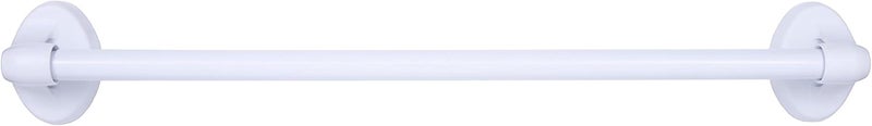 Kenney 5/8" Multi-Use Adjustable Magnetic Curtain Rod, 16-28", White - Image 2