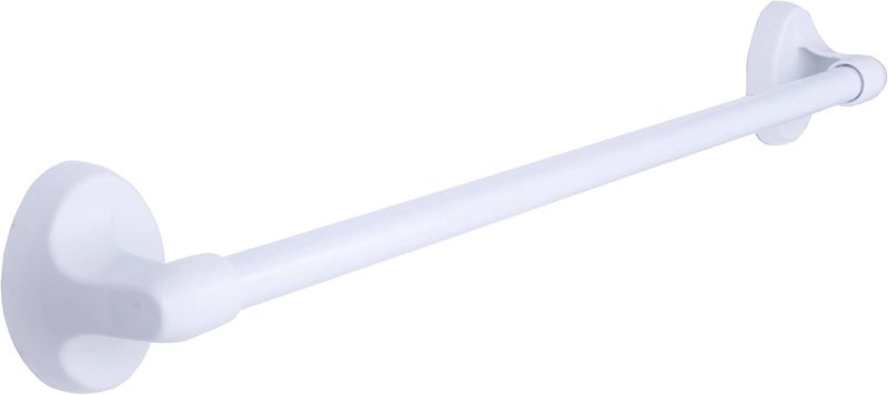 Kenney 5/8" Multi-Use Adjustable Magnetic Curtain Rod, 16-28", White - Image 3