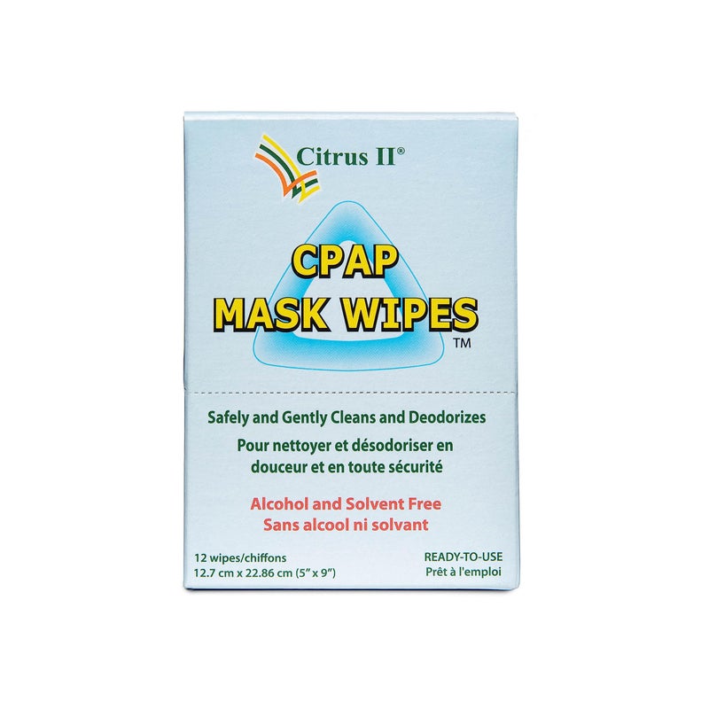 Citrus II Travel CPAP Mask Wipes, 12 Wipes - Image 5