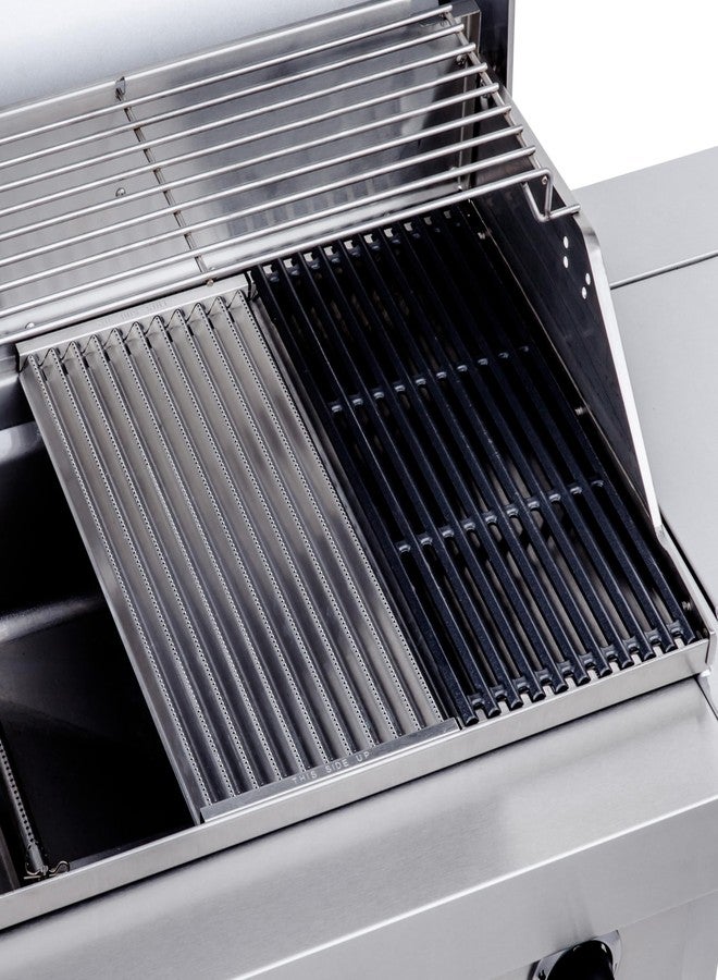 كاربرويل شبكة ومصدر بديل للأشعة تحت الحمراء TRU من سلسلة Char-Broil 3297527R04 Professional/Signature/Commercial، عبوة من قطعة واحدة، رمادي - Image 3