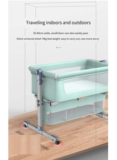 Cool Baby Portable Removable Folding Adjustable Height Spliced-Size Crib  - Image 4