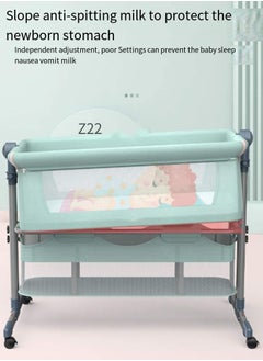 Cool Baby Portable Removable Folding Adjustable Height Spliced-Size Crib  - Image 3
