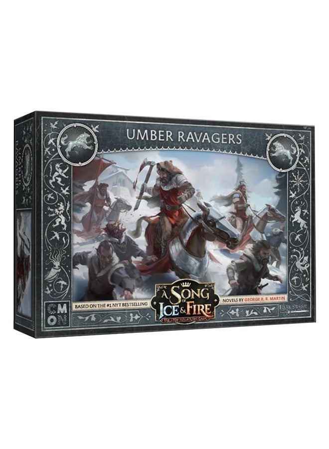 CMON A Song of Ice and Fire Tabletop Miniatures GameHouse Umber Ravagers Unit Box - Swift and Merciless Cavalry! Strategy Game for Adults, Ages 14+, 2+ Players, 45-60 Min Playtime, Made - Image 1