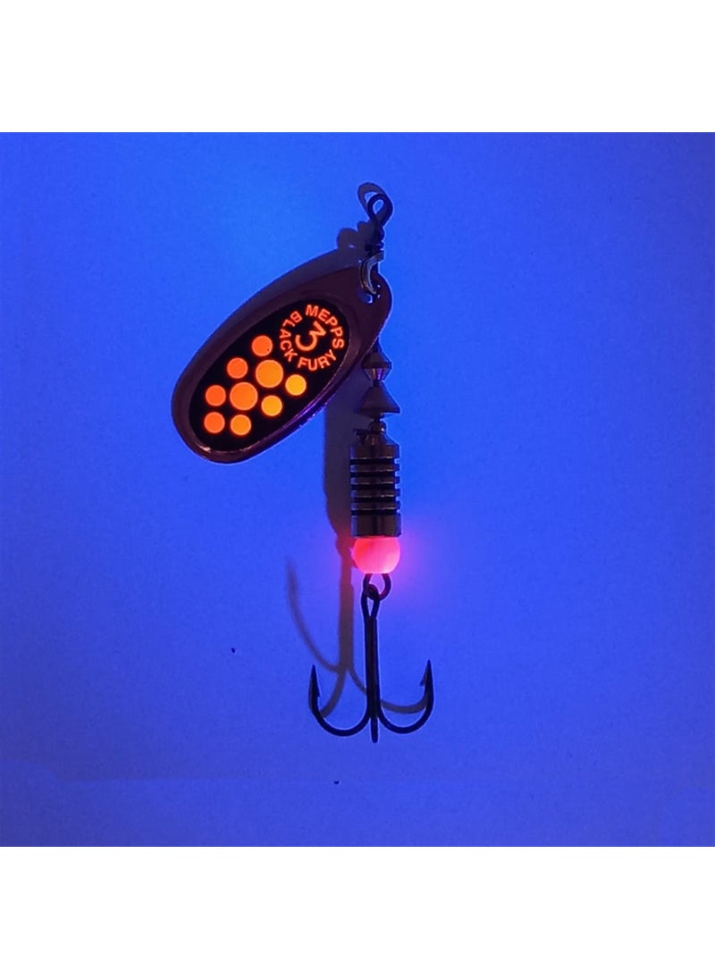 MEPPS Black Fury Fishing Spoon Copper Color No: 3 ( 7 gr )  - Image 3