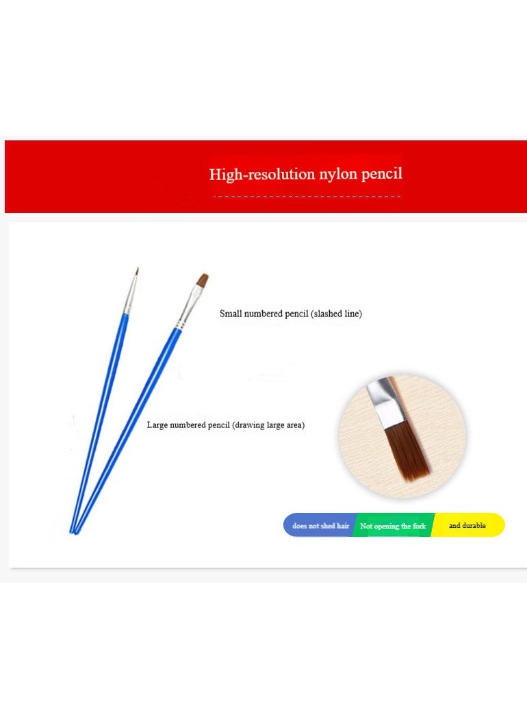 Anna DIY Cartoon Anime Hand-Painted Coloring Oil Painting Decoration - Image 3