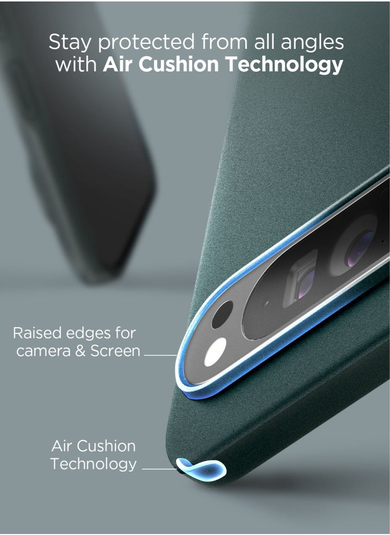Spigen Thin Fit Google Pixel 9 Case / Pixel 9 PRO Case Cover - Abyss Green  - Image 4