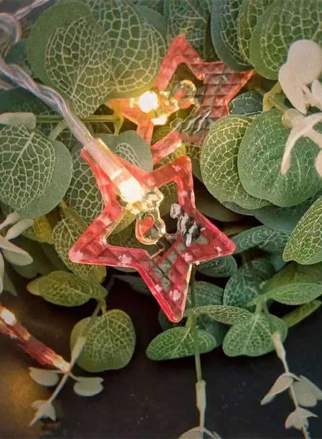 2 Pcs, 1.5 meters long,Santa Claus Decorative Lights Children's Room Bedroom Layout Atmosphere Lights Led String Lights String Lights Luminous Ornaments Lights - Image 4