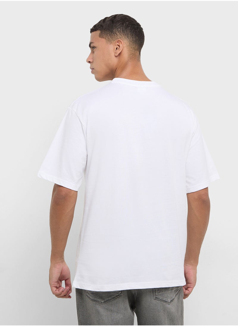 Disney - Graphic Mickey Mouse Oversized T-Shirt - Image 1