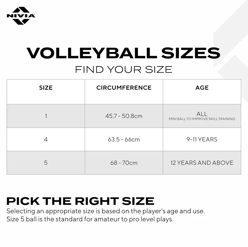 Nivia  Nivia PU-5000 Volleyball - Yellow & Blue  | Best Price UAE