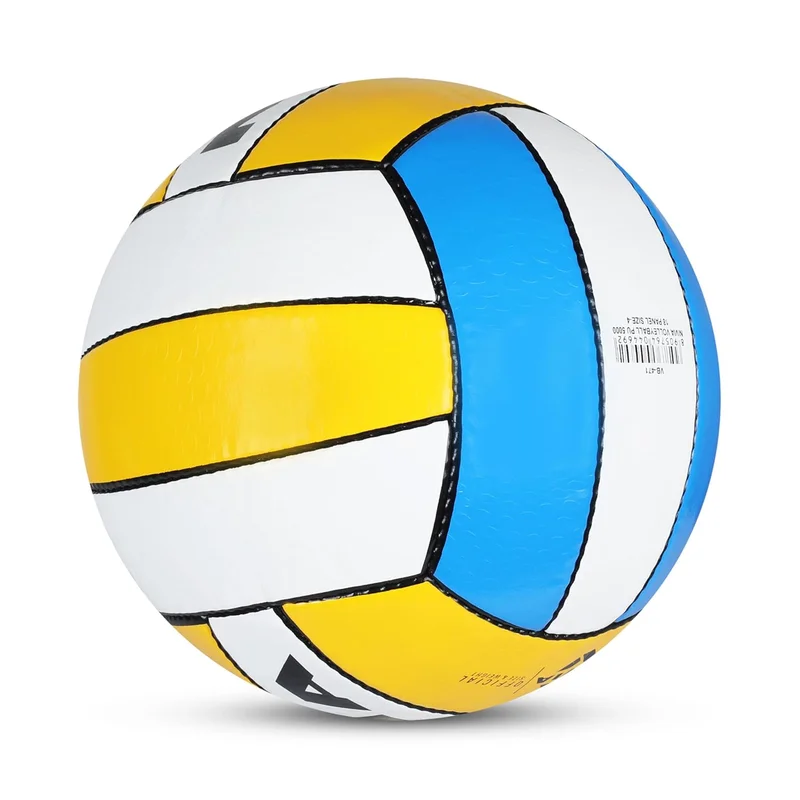 Nivia  Nivia PU-5000 Volleyball - Yellow & Blue  | Best Price UAE