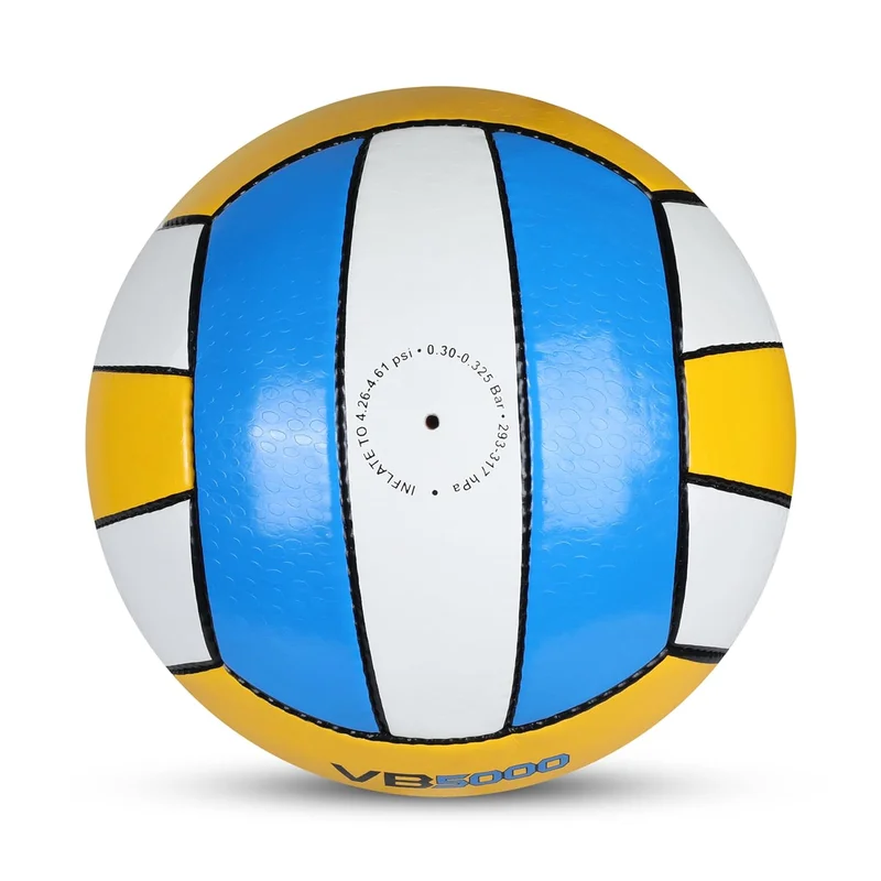Nivia  Nivia PU-5000 Volleyball - Yellow & Blue  | Best Price UAE