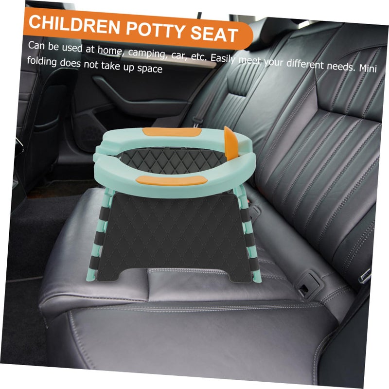 Portable Folding Potty Training Seat for Boys with Splash Guard Storage Bag and Cleaning Bags - Image 3