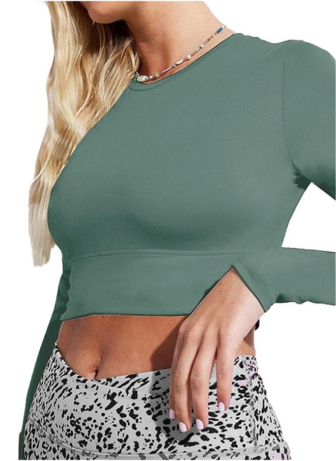 Nileton Sportswear - Crop Sport Top Long Sleeves  - Image 3