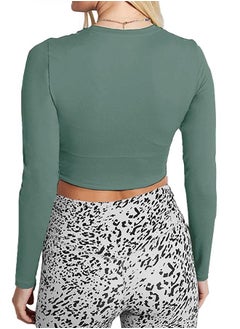 Nileton Sportswear - Crop Sport Top Long Sleeves  - Image 2