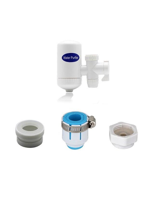 ماركة غير محددة Faucet Water Filter With Activated Carbon White 12.5cm  - Image 2