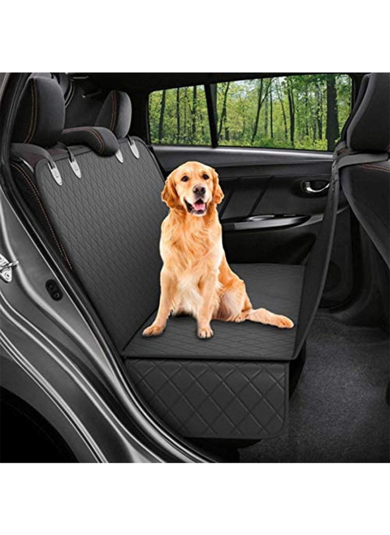 GT-Wheel Car Back Seat Protector Cover for Dog Cat Pets Waterproof Scratchproof Nonslip Hammock  - Image 1