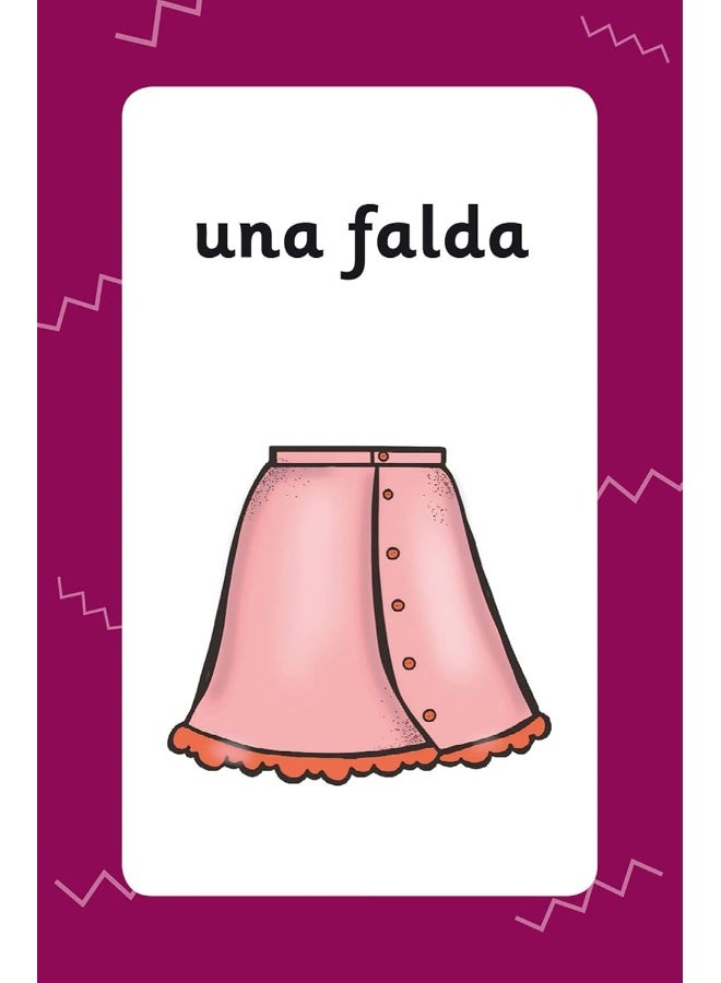 Spanish Vocabulary Flashcards for Ages 5-7 (with Free Online Audio) - Image 3