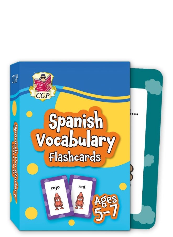 Spanish Vocabulary Flashcards for Ages 5-7 (with Free Online Audio) - Image 1