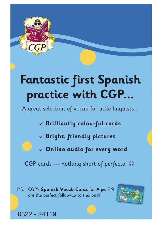 Spanish Vocabulary Flashcards for Ages 5-7 (with Free Online Audio) - Image 2
